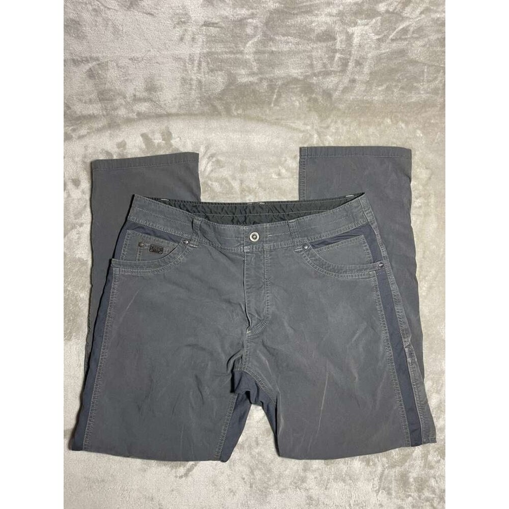 Kuhl Radikl Pants Men Size 36 x 32 Gray Hiking Performance Outdoor Trail - Picture 2 of 16